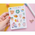 Sticker Sheet "Ice Cream Shop