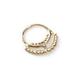 Hermosa Gold Nose Ring 14K Yellow Gold - Septum Jewelry Septum Nose Tragus Hoop Cartilage