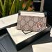 Gucci Bags | Gucci Tiger Print Beige Leather Card Holder | Color: Cream | Size: Os