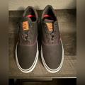 Levi's Shoes | Levi's Miles Waxed Comfort Insole Men's Shoes Sneakers Size 10 M New Grey | Color: Gray/White | Size: 10