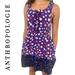 Anthropologie Dresses | Anthropologie Moulinette Soeurs 100% Silk Ruffle Polka Dot Women’s Small Dress | Color: Purple | Size: 4