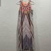 Anthropologie Dresses | Hd In Paris Anthropologie Vibrant Solstice Silk Maxi Dress Size 8 | Color: Gray/Pink | Size: 8