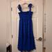 Lilly Pulitzer Dresses | Blue Lily Pulitzer Maxi Dress | Color: Blue | Size: L