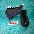 Nike Shoes | Nike Air Jordan 13 Black Court Purple Men’s High Top Suede Basketball Shoes | Color: Black/Purple | Size: 10