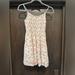 American Eagle Outfitters Dresses | American Eagle Outfitters Smocked Dress Size Xs | Color: Cream/Orange | Size: Xs