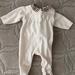 Burberry One Pieces | Burberry Velour Baby Footie | Color: Brown/Cream | Size: 9mb
