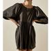 Free People Dresses | Free People Beach Get Obsessed Baby Doll Dress Size M Black | Color: Black | Size: M