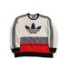 Adidas Shirts | Adidas Trefoil 3 Stripes Sweatshirt | Color: Black/Red | Size: Xxl