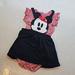 Disney Matching Sets | Disney Baby Minnie Mouse Set | Color: Black/Red | Size: 24mb