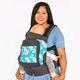 LÍLLÉbaby Bundle of Love - 4 in 1 Essentials All Seasons Baby Carrier and Infant Insert, Seahorse/Grey