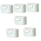 Abaodam 6pcs Milk Powder Box Formula Food Dispenser Formula Storage Container Formula Powder Capacity Formula Holder Picnic Fruit Container Travel Pp Seal Packing Box