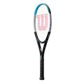 Wilson Tennisschläger Ultra Power 100, Fortgeschrittene Spieler, Carbon/Basaltfasern, Blau/Schwarz/Grau, WR055010U4