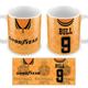 Wolves Bull 9 Retro Home 1991 Shirt Mug Cup Classic Kits Mug Great Gift Wolverhampton