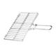 POPETPOP 2pcs Grilled Fish Rack Bbq Grill Rack Portable Hamper Grill Top Griddle Outdoor Grilling Baskets for Outdoor Tools Bbqs Road Fish Grill Basket Man Stainless Steel Camping Bbq Fish