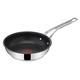 Tefal Jamie Oliver Cook's Classics Stainless Steel Frying Pan, 20 cm, Non-Stick Coating, Heat Indicator, 100% Safe, Riveted Silicone Handle, Oven-Safe, Induction Pan E3060234