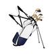 Golf Club Cart Bags Golf Club Carry Golf Stand Bags for Men Women Portable Lightweight Bags Golf Club Organisers (Color : Blue) vision