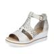 Rieker Women's Wedge Sandals 67481, Women's Sandals, Beige 60, 6 UK