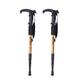 Irypulse Trekking PolesUltralight Durable Aviation Class Aluminum Walking Staff Antishock AdjustableLength Telescopic Outdoor Hicking/Climbing Stick for Men Women & Kids -One Pair-Gold