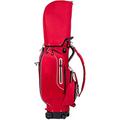 Portable Golf Cart Bag Large Capacity Golf Stand Bag Retractable Golf Clubs Carry Bag Lightweight Golf Bag for The Driving Range Case Golf Club Sunday Bag vision