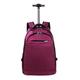 LUOFENG Luggage Bags,Rolling Backpack Splashproof Laptop Backpack Carry on Luggage Business Bag with Wheel Overnight Work Computer Backpack