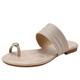 Summer Women's Thong Sandals Women's Casual Sandals Open Toe Sandals for Women Women's Wide Sandals Women's Sandals Women's Flat Sandals Retro Flat Women's Sandals Gold