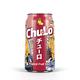 Chu Lo Tropical Fruit Sour Cans 24 Pack, Japanese-Inspired Soda, Low Sugar Premium Soft Drink, Sour Fizzy Drink Tropical Fruit Flavour, Vegan Friendly, Gluten Free, Made in the UK – 24 Cans x 330 ml