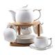 DLAZUM Cups Set Style Ceramic Water Cup Living Room Jug Creative Cappuccino Coffee Cup Tea Cups and Saucers Set