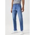 5-Pocket-Jeans WRANGLER "TEXAS FREE TO STRETCH" Gr. 40, Länge 32, blau (rustic) Herren Jeans 5-Pocket-Jeans