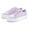 Sneaker FCUK, Damen, Gr. 37, lila (flieder), Obermaterial: 100% Textilmaterial. Futter: 100% Textilmaterial. Decksohle: 100% Textilmaterial. Laufsohle: 100% Synthetik, unifarben, casual, Schuhe, Freizeitschuh, Halbschuh mit Plateausohle VEGAN