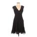BCBGMAXAZRIA Cocktail Dress - DropWaist: Black Dresses - Women's Size 6