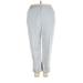 Lane Bryant Khaki Pant: Gray Solid Bottoms - Women's Size 24 Plus