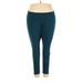 Sonoma Goods for Life Active Pants - High Rise: Teal Activewear - Women's Size 3X