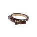 Brooks Brothers Leather Belt: Brown Accessories - Women's Size X-Small