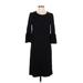 Harper & Bay Casual Dress - Sweater Dress: Black Dresses - Women's Size Small