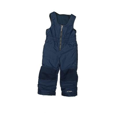 Columbia Snow Pants With Bib - Adjustable: Blue Sporting & Activewear - Size 3Toddler