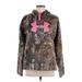 Under Armour Pullover Hoodie: Brown Camo Tops - Women's Size Large