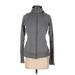 Athleta Track Jacket: Gray Jackets & Outerwear - Women's Size Small