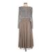 R&M Richards Cocktail Dress: Gray Dresses - Women's Size 12