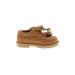 Weebok Sneakers: Oxfords Platform Boho Chic Brown Color Block Shoes - Kids Girl's Size 4