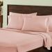 Red Barrel Studio® Laflamme 1000 Thread Count Deep Pocket Cotton Blend Sateen Sheet Set Cotton in Pink | King | Wayfair