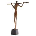 Cyan Design Maasai 18.25" Width Handmade People Figurines & Sculptures in Black/Brown | 33 H x 10.5 W x 8.5 D in | Wayfair 11673