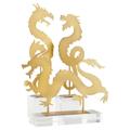 Cyan Design Haku 12.5" H Handmade Animals Figurine/Sculpture Plastic in Yellow | 31.75 H x 10.75 W x 5.5 D in | Wayfair 11700