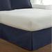 August Grove® Gwinner 14" Bed Skirt Cotton in Blue | 78 W x 75 D in | Wayfair ATGR1303 25802226