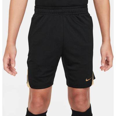 NIKE Kinder Shorts K NK DF STRK24 SHORT K, Größe L in BLACK/BLACK/JERSEY GOLD/METALL