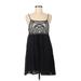 Zara Casual Dress: Black Dresses - Women's Size Medium