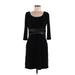 Phoebe Couture Casual Dress: Black Dresses - Women's Size 6