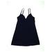 Lands' End Swimsuit Top Blue Solid Swimwear - Women's Size 12