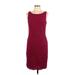 Banana Republic Factory Store Casual Dress - Sheath: Burgundy Dresses - Women's Size 12