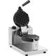 Royal Catering Bubble-Waffeleisen - rund - 1 große Waffel - 1200 W - Royal Catering