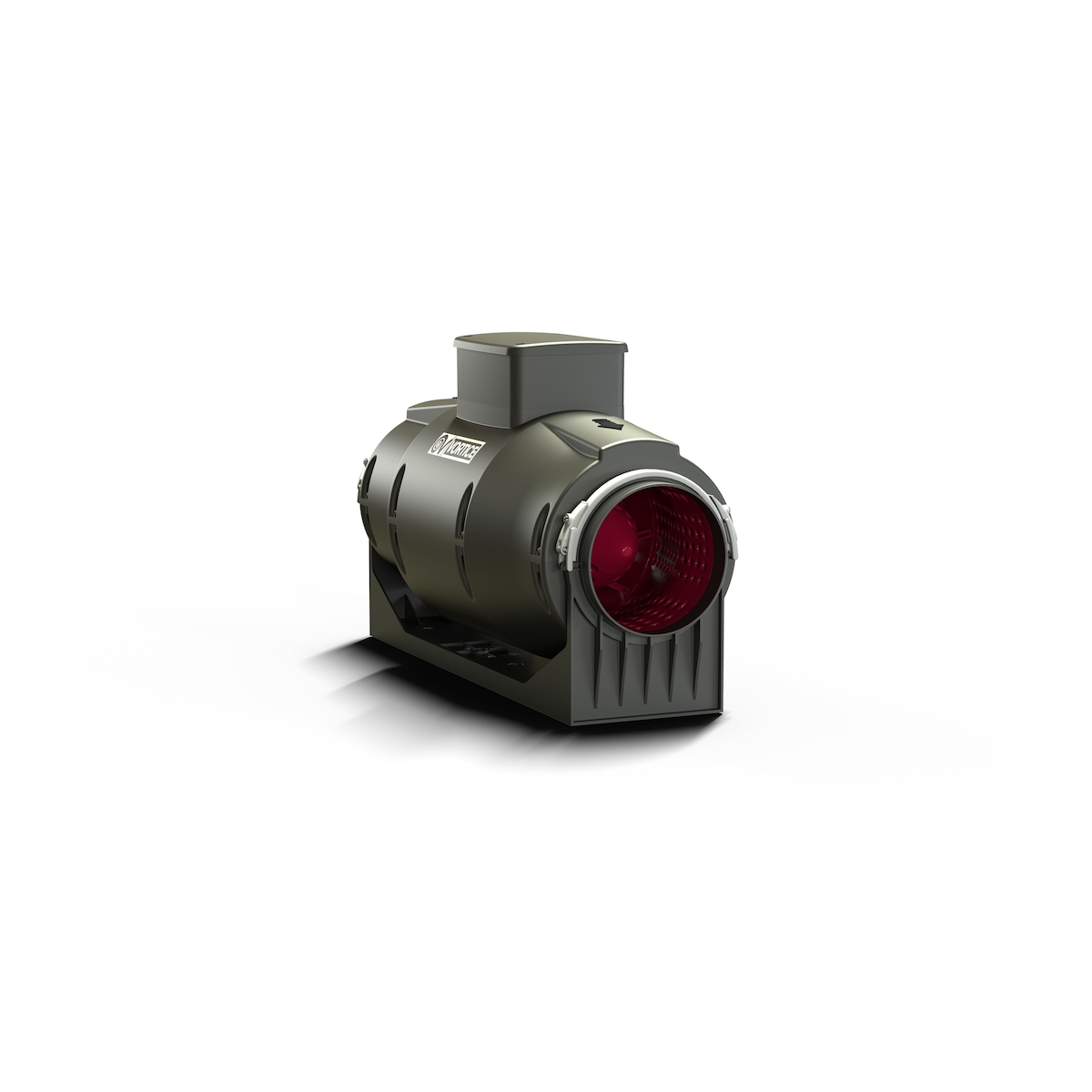 Vortice Schallgedämmter Rohrlüfter Lineo 100 Quiet Schwarz 27 Image